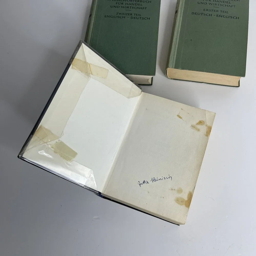 Schoffler - Weis  English - Deutsch Taschenworterbuch Dictionarys Wirtschaft‎